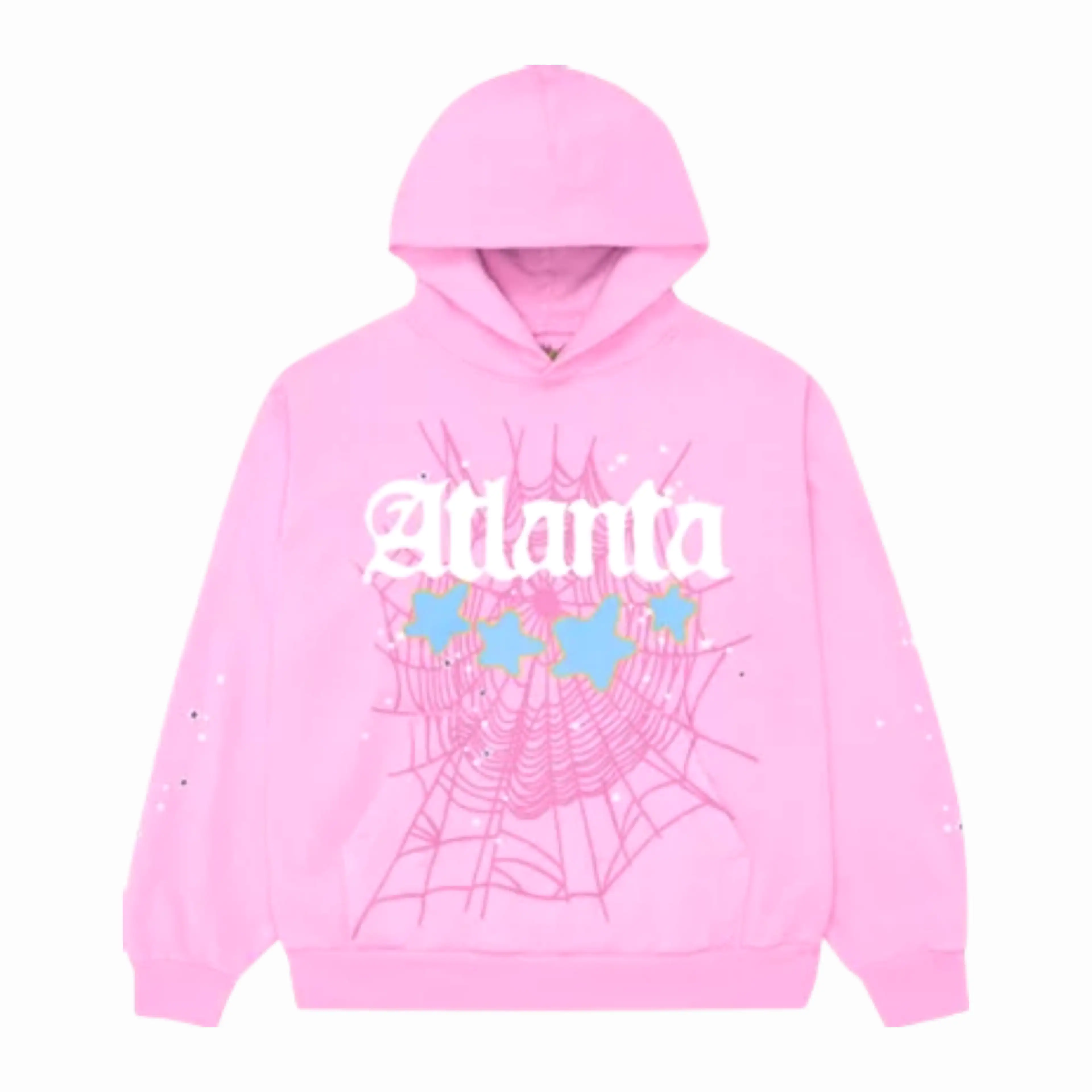 Sp5der 'OG Web Atlanta' Pullover Hoodie Pink SS23