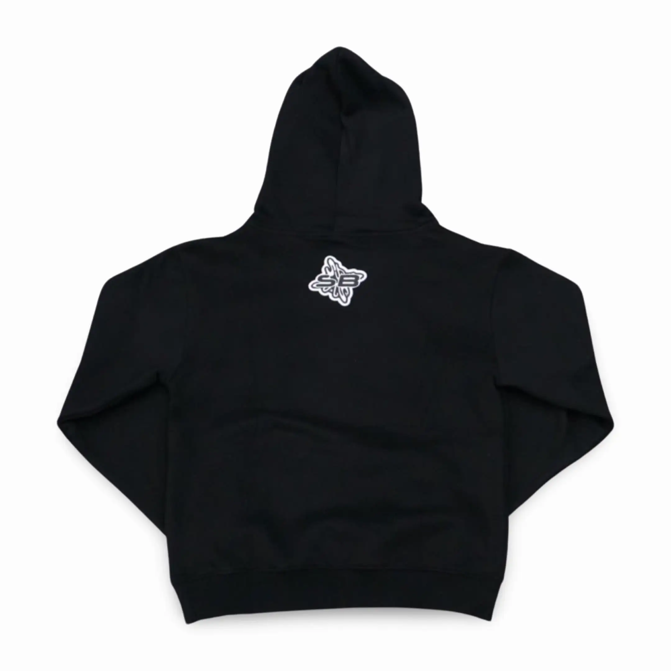 Stainbandz Puff Print Pullover Hoodie 'SB Studios' Black / White