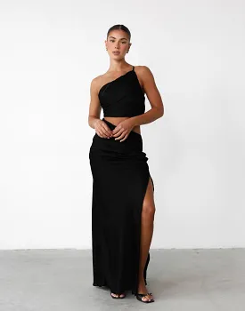 Starlet Maxi Skirt (Black)