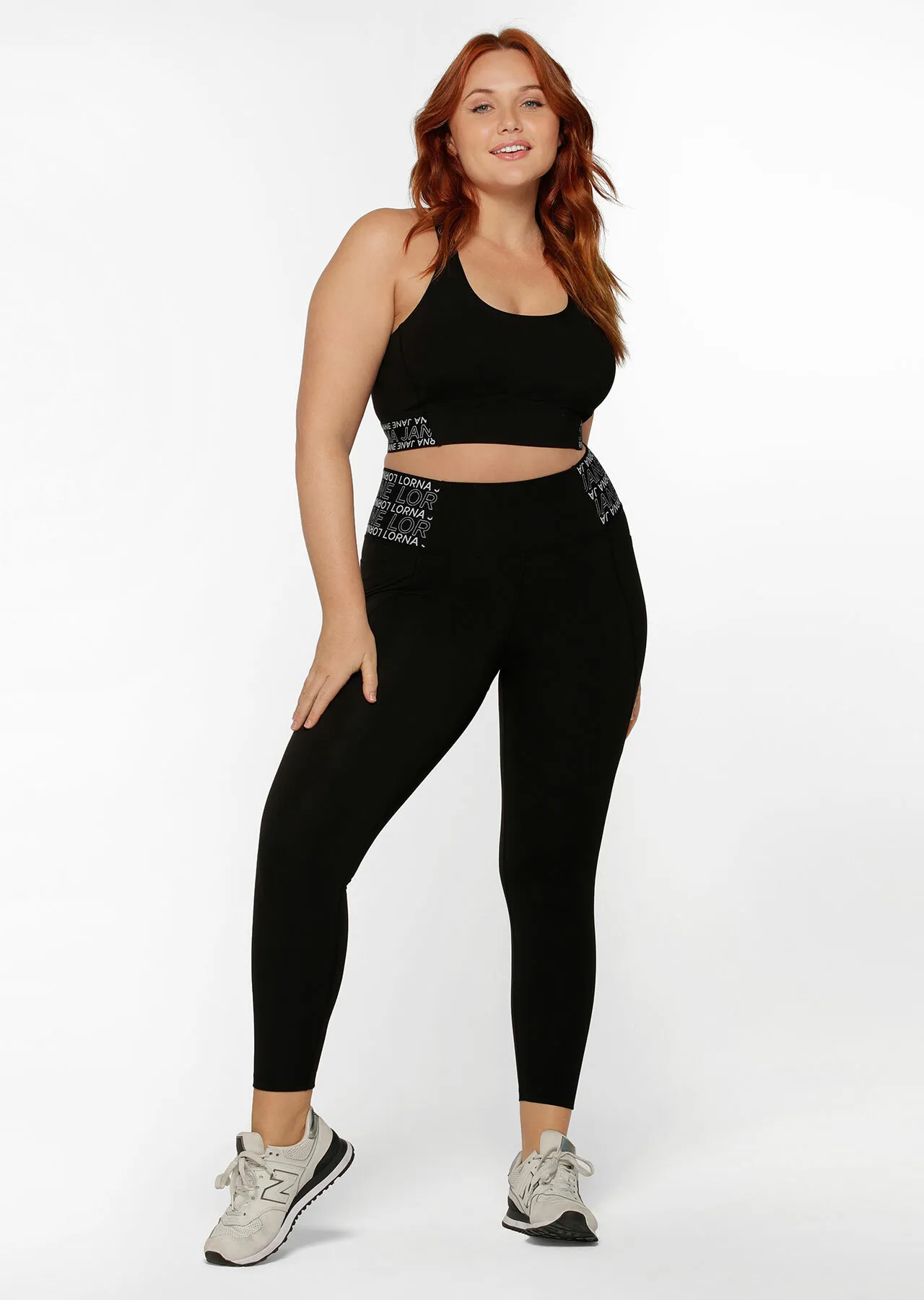 Superior Phone Pocket Ankle Biter Leggings | Black | Tights and Leggings | Lorna Jane Australia