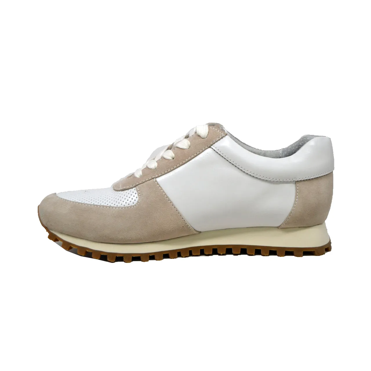 Surrey Bone & White Sneakers - Stylish and Comfortable Everyday Shoes