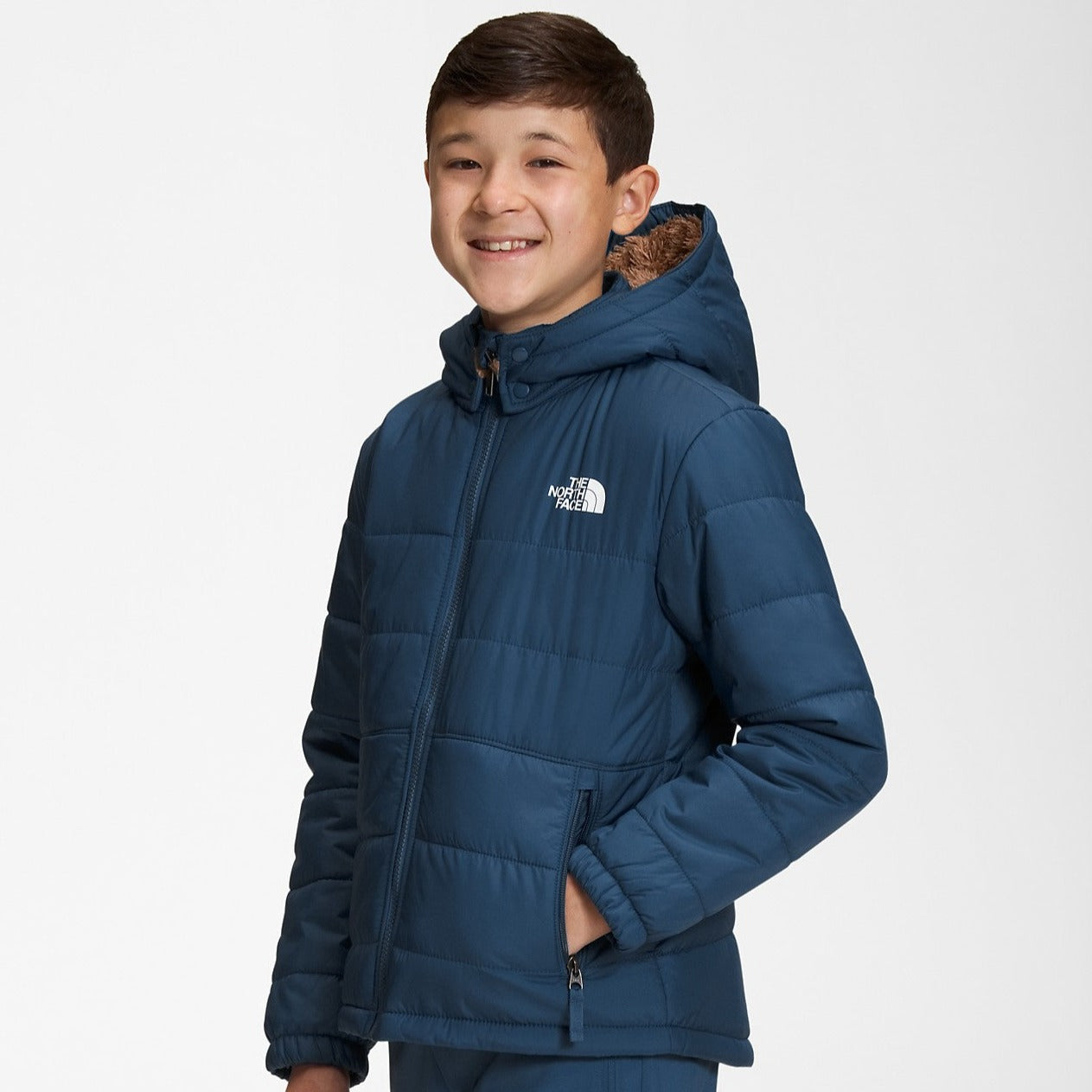 The North Face Shady Blue Reversible Mount Chimbo Jacket