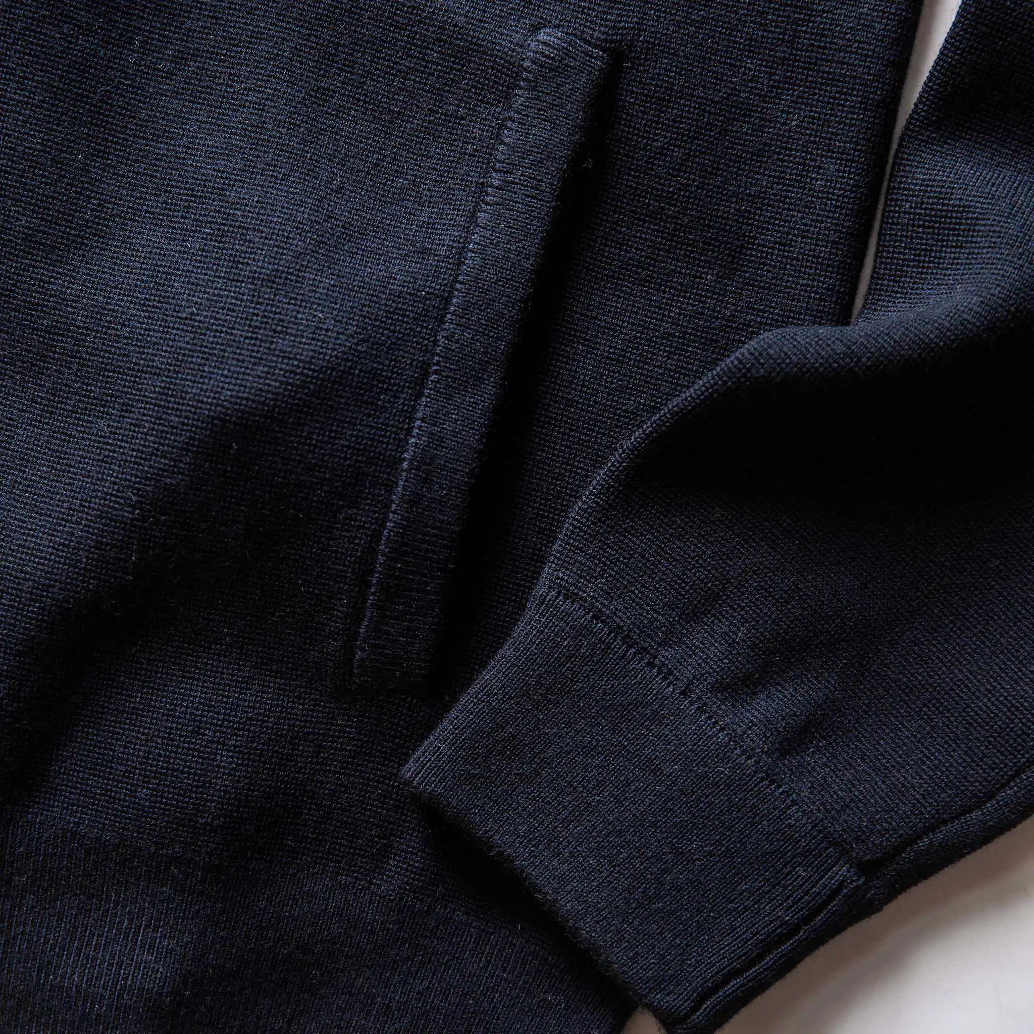 The Portola Hoodie in Midnight Merino