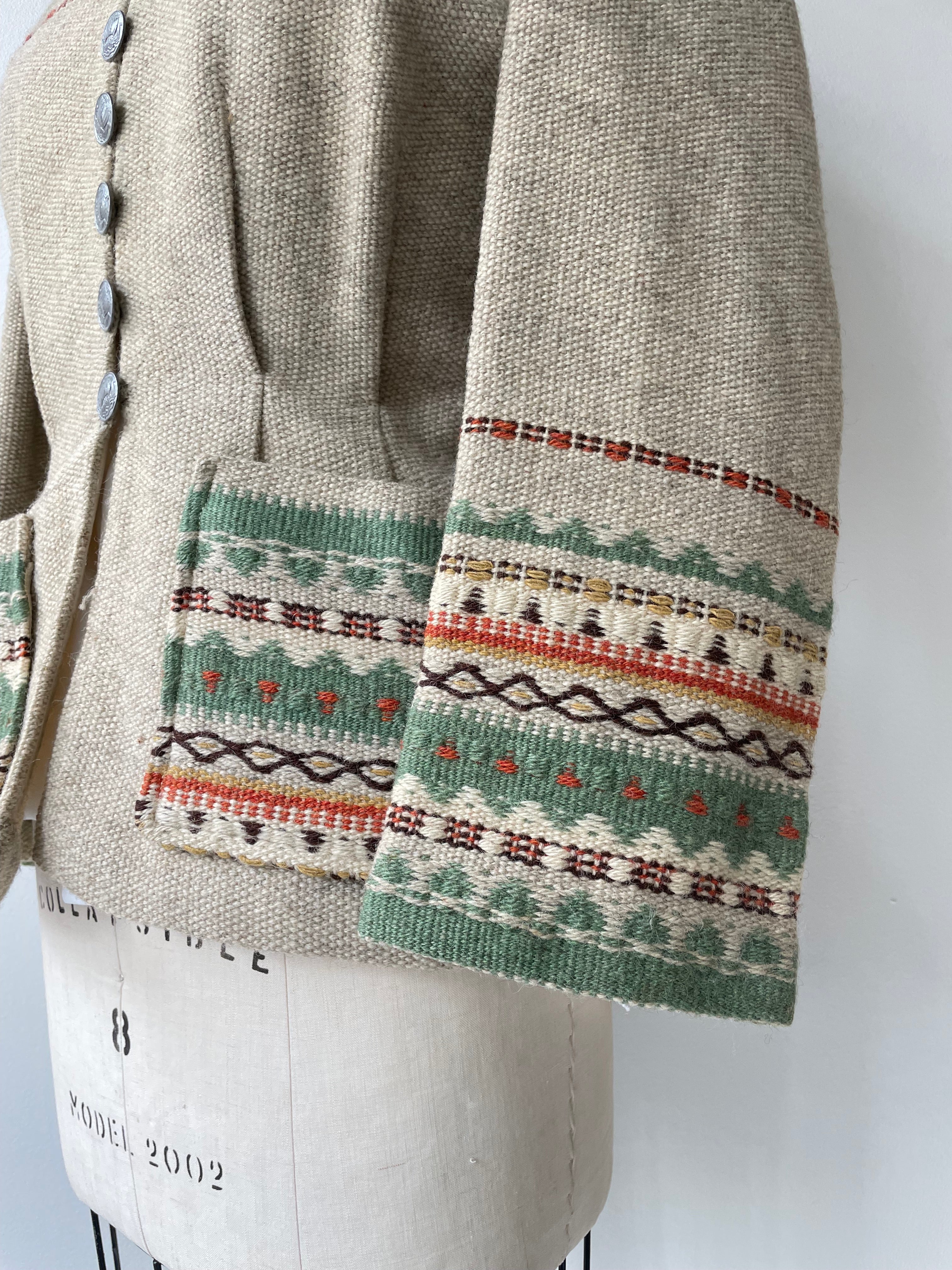 Tynsetjakken Woven Wool Jacket