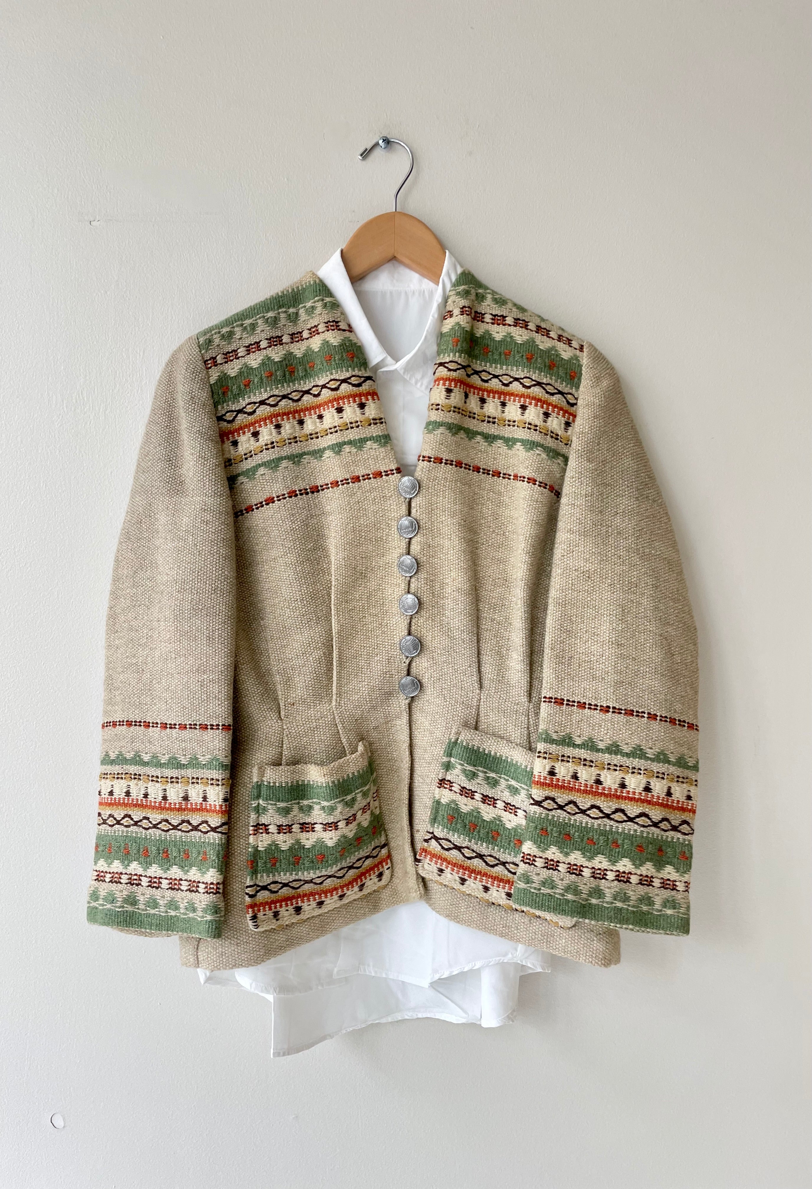 Tynsetjakken Woven Wool Jacket