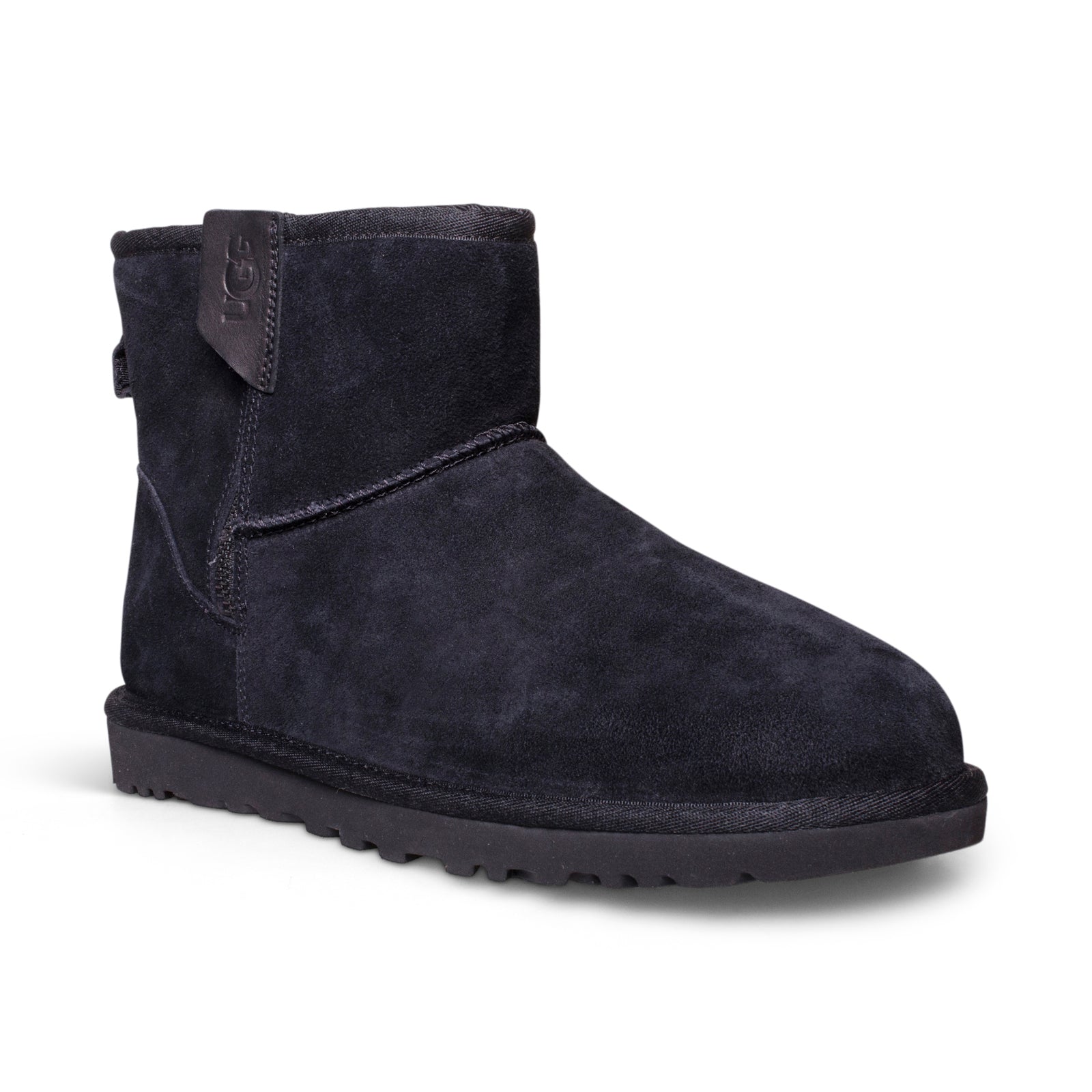 UGG Classic Mini Bailey Zip Black Boots - Women's