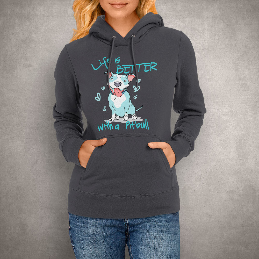 Unisex Hoodie Better With a Pitbull