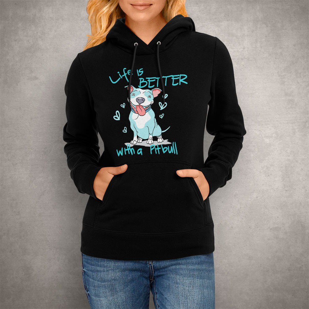 Unisex Hoodie Better With a Pitbull