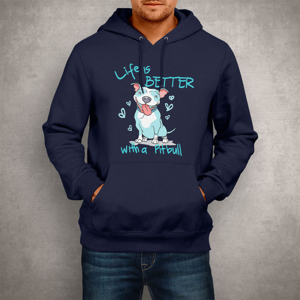 Unisex Hoodie Better With a Pitbull