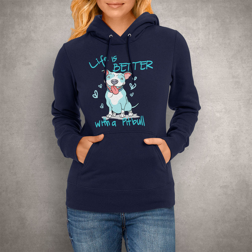 Unisex Hoodie Better With a Pitbull