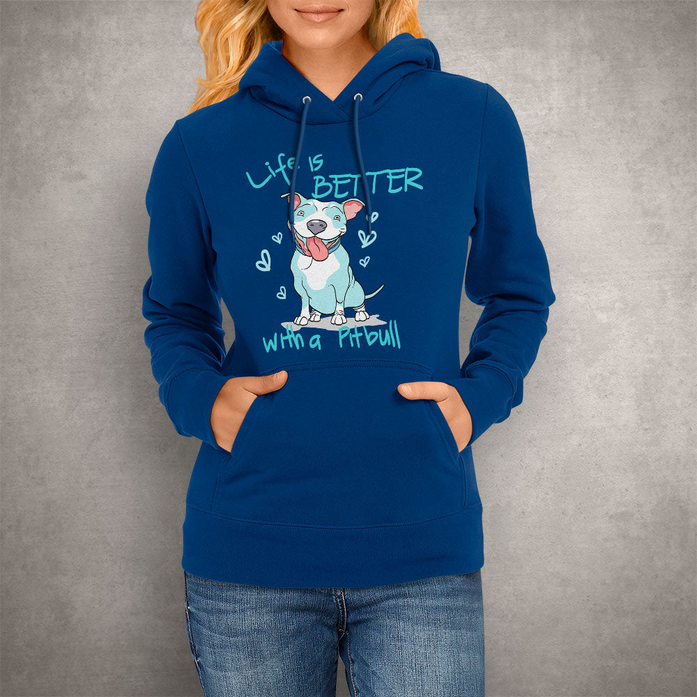 Unisex Hoodie Better With a Pitbull