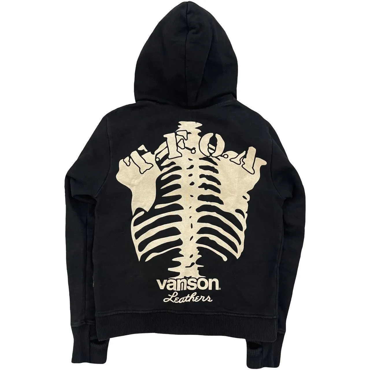 Vanson Skeleton Hoodie