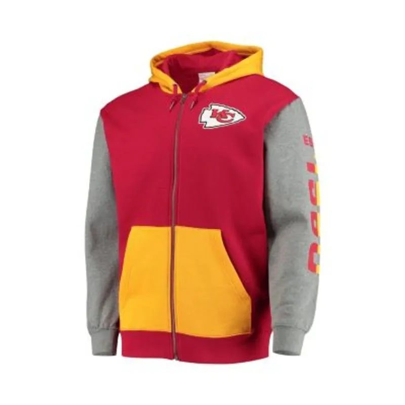 Weston Kansas City Chiefs Hooded Jacket - William Jacket