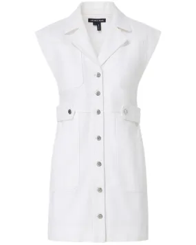 White Jax Shirt Dress