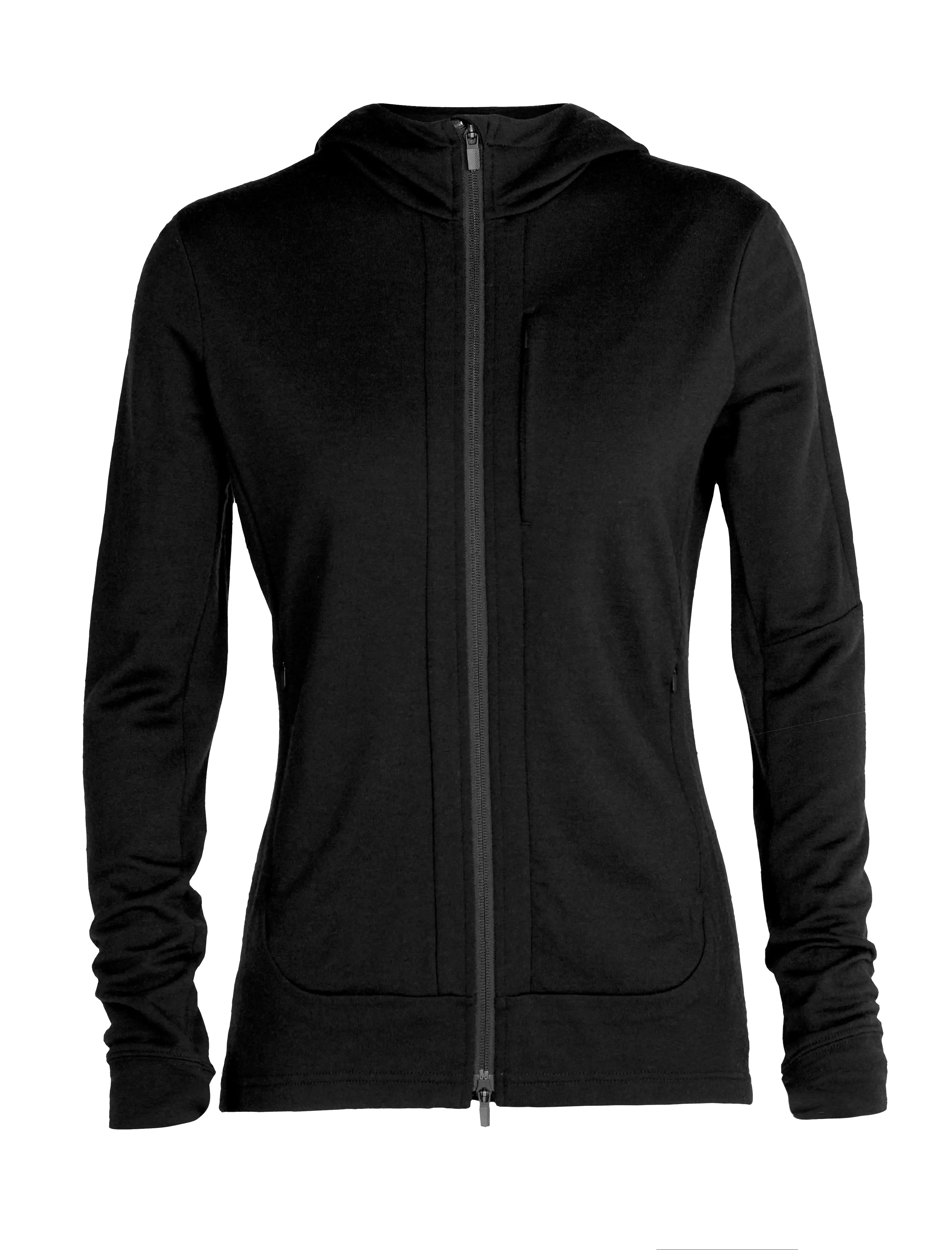 Womens Quantum III LS Zip Hoodie