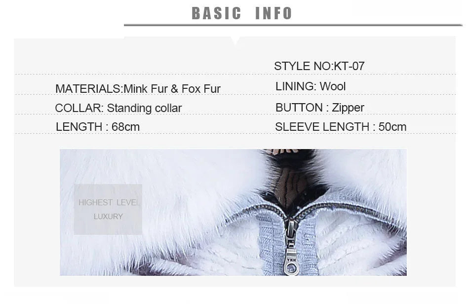 Women's Winter Warm Striped Real Fox Fur Batwing Sleeves Knitted Jackets