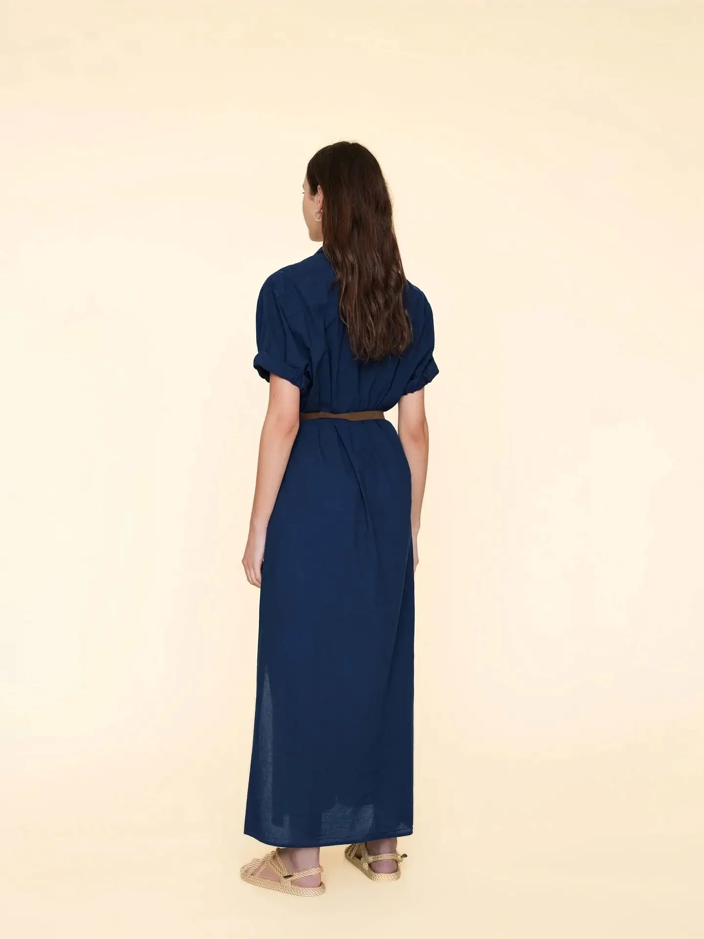 XIRENA Navy Linnet Dress