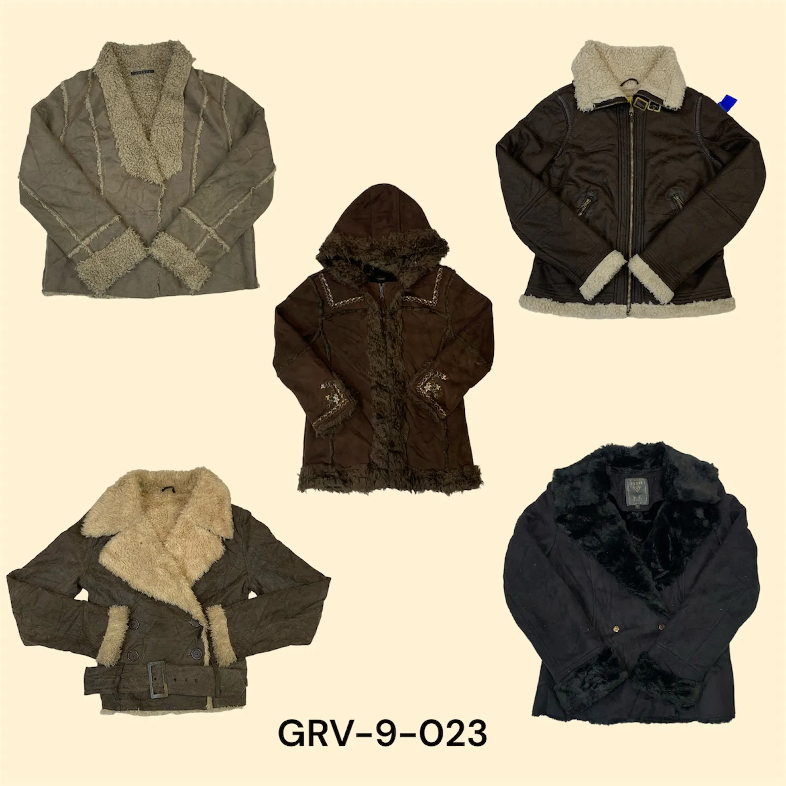 Y2K Afghan Jacket & Coat –retro Look with a Modern Twist(grv-9-023)