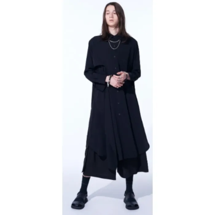 Yohji Yamamoto  |Unisex Street Style Plain Logo Shirts & Blouses