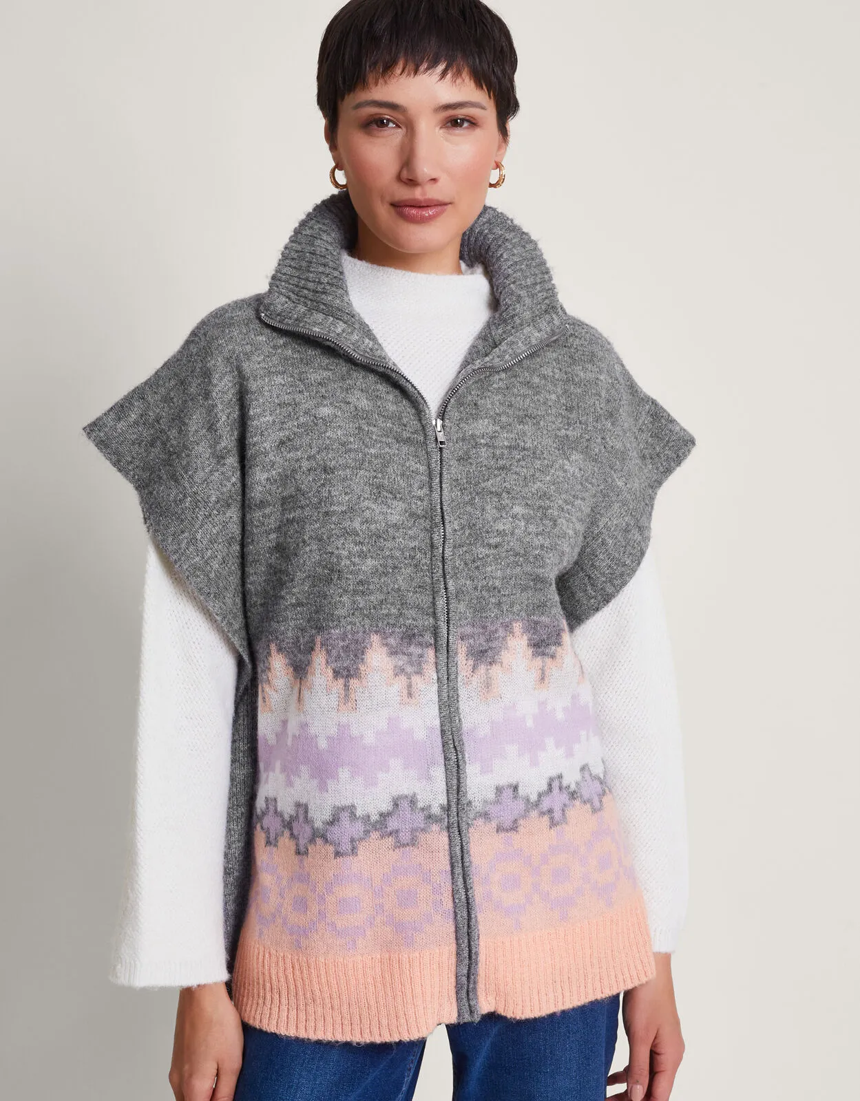 Zia Fair Isle Poncho