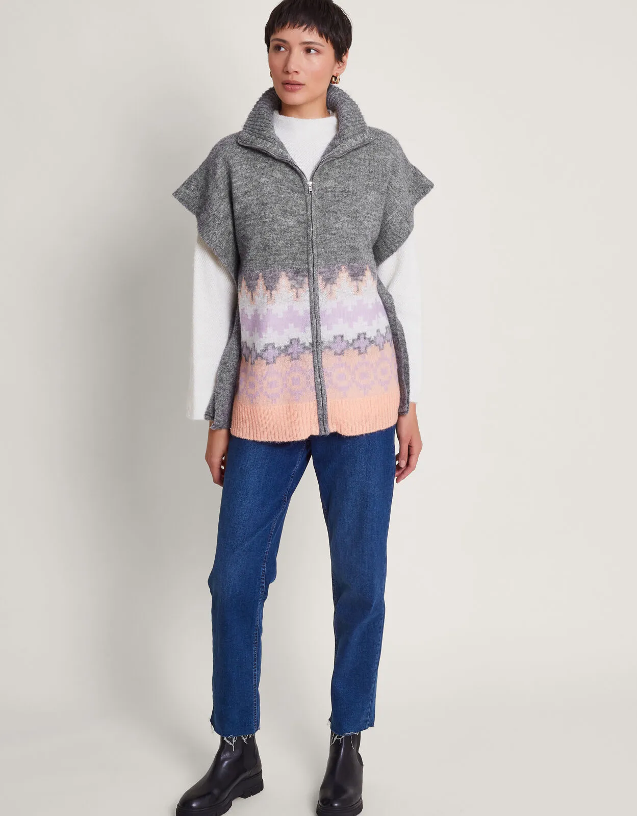 Zia Fair Isle Poncho