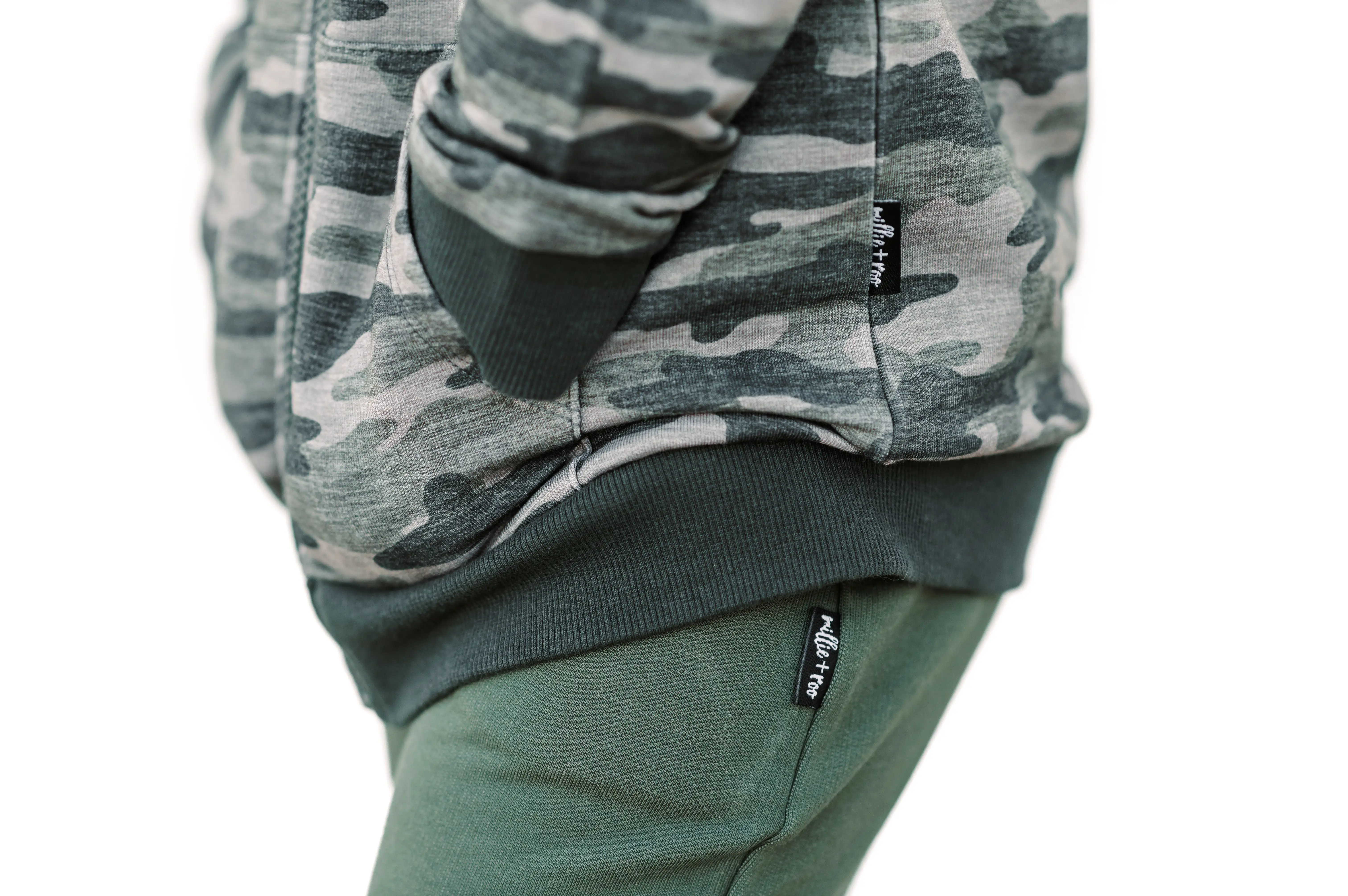 ZIP HOODIE- Chris Camo Bamboo French Terry