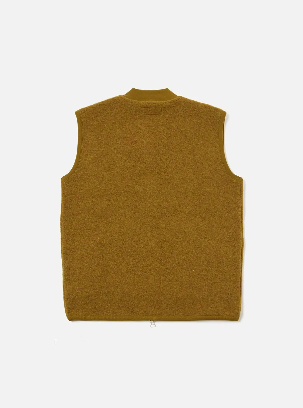 Zip Waistcoat - Mustard